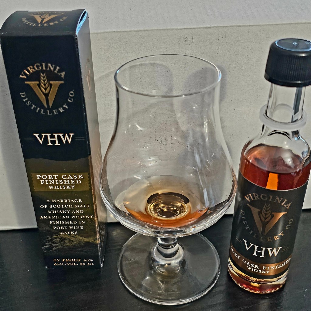 REVIEW – VHW (Virginia Distillery Company) Port Cask Finished American&nbsp;Whisky