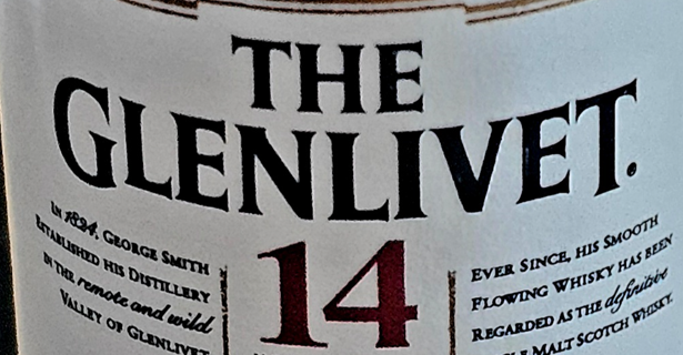 TASTING NOTES REVIEW – Glenlivet 14-Year-Old Cognac Cask Selection Scotch Whisky