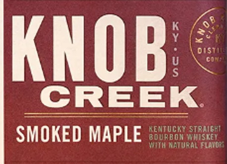 TASTING NOTES REVIEW – Knob Creek Smoked Maple Small Batch – Kentucky Straight Bourbon Whiskey with Natural Flavors