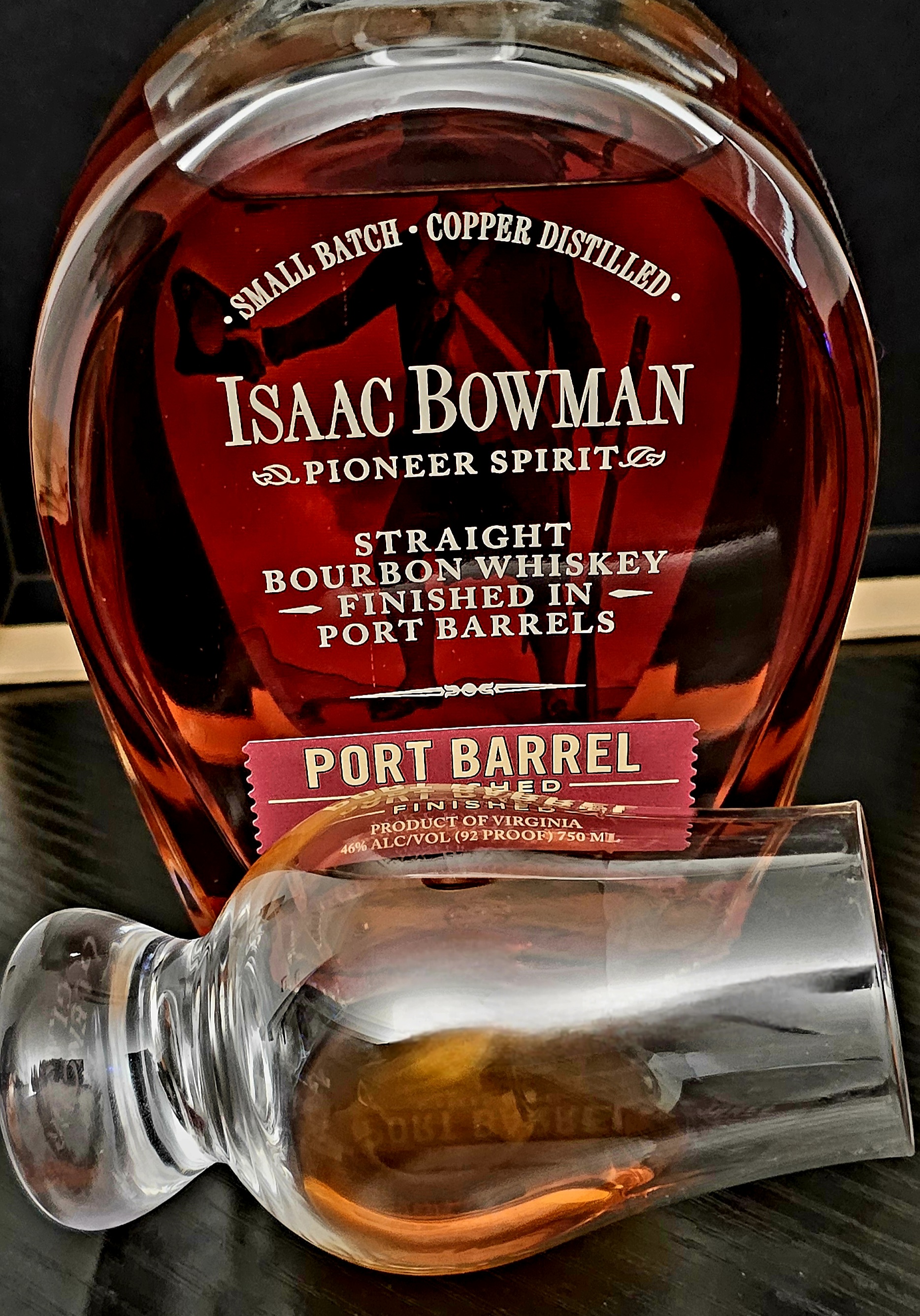 SHORT REVIEW: Isaac Bowman Port Barrel Finished Straight Bourbon Whiskey
