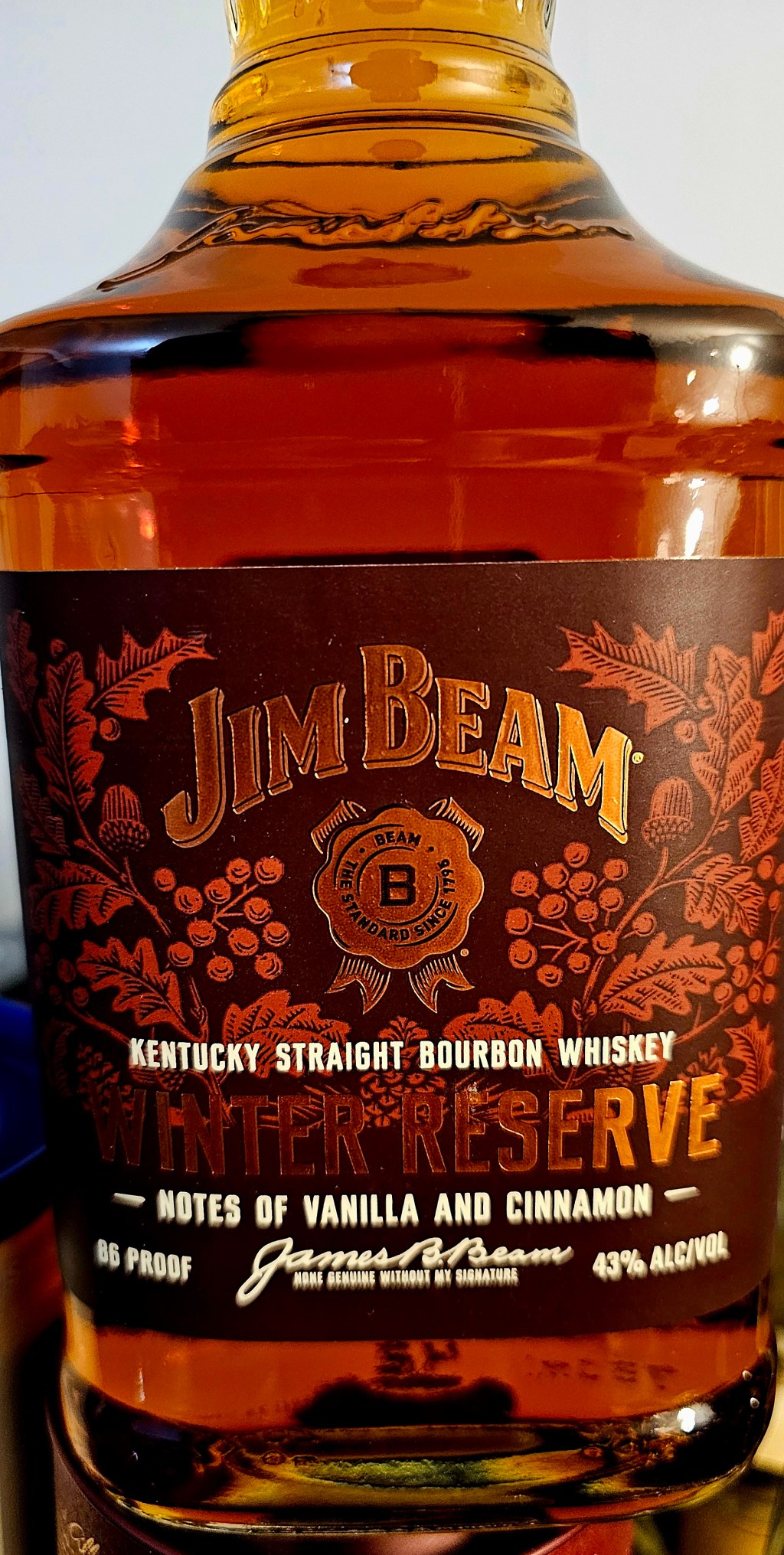 SHORT REVIEW: Jim Beam Winter Reserve&nbsp;Bourbon