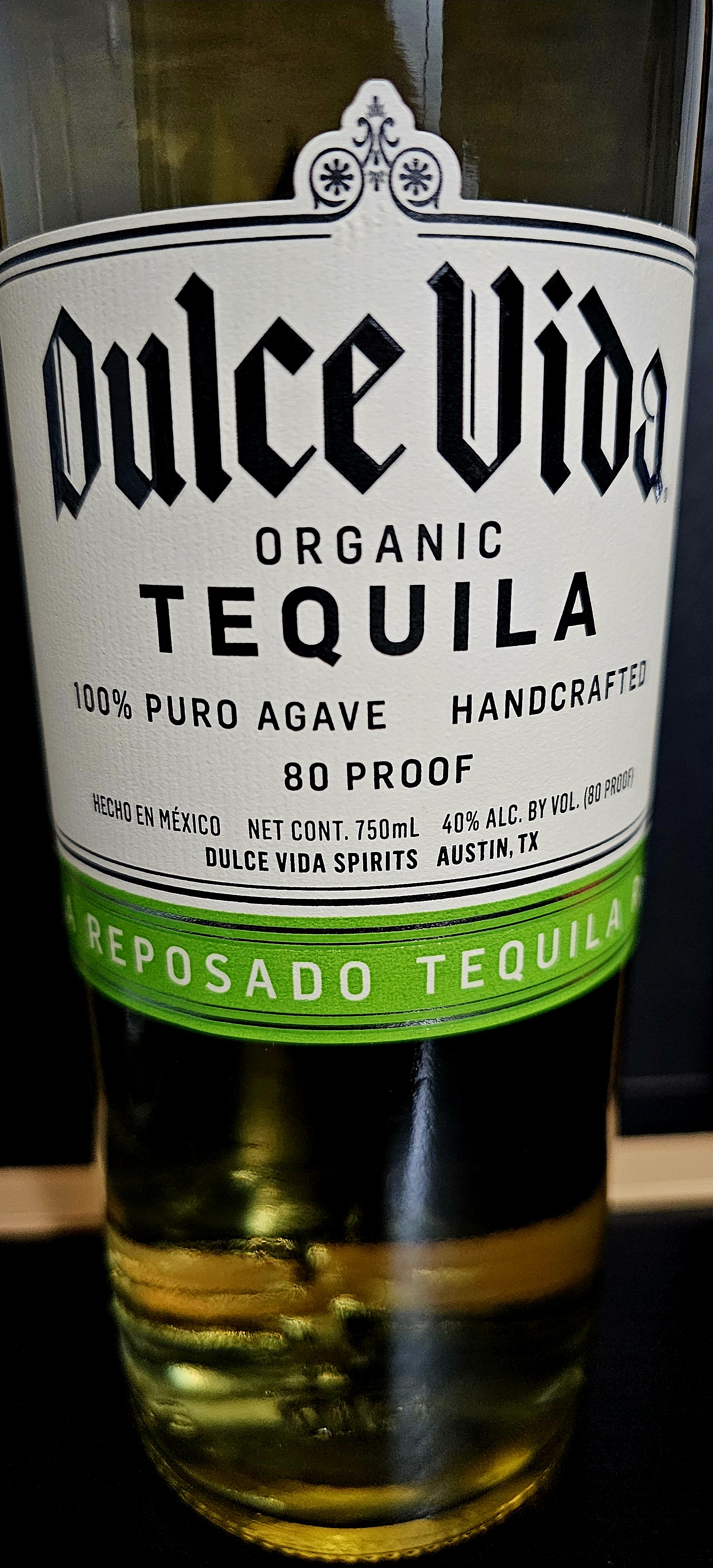 SHORT REVIEW: Dulce Vida Reposado Tequila