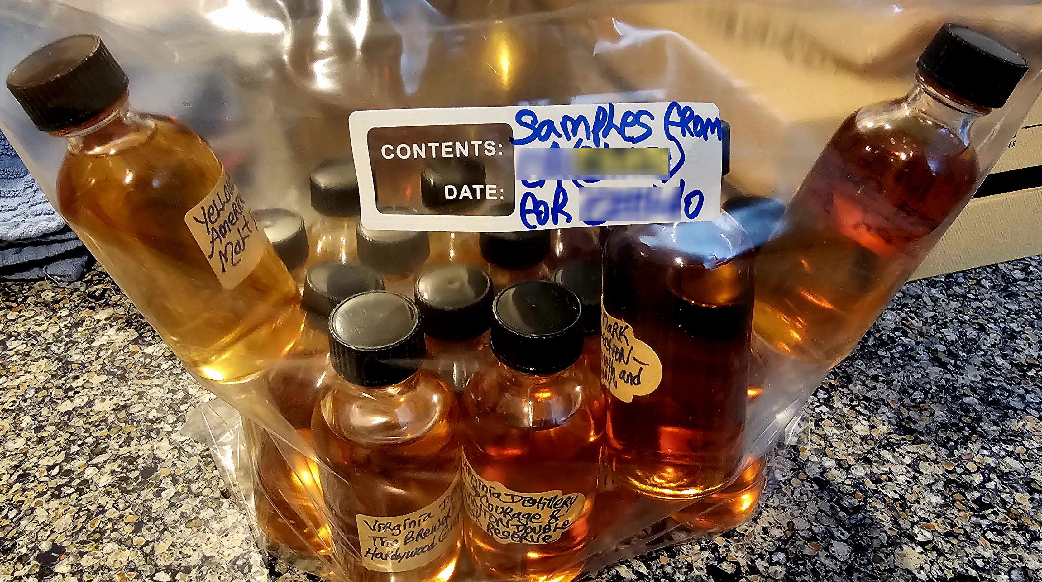 Spirits Are About Sharing: Samples & an Inventory List From a Recent Share