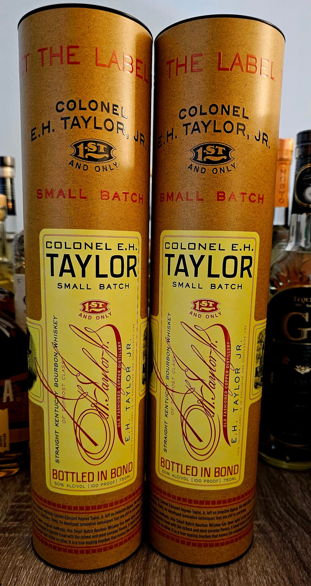 New Bottle Highlight Series: Colonel E.H. Taylor, Jr. Small Batch Bottled in Bond Bourbon – My 1st E.H.T&nbsp;Bottle!