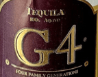 New Bottle Highlight Series: G4 Añejo&nbsp;Tequila