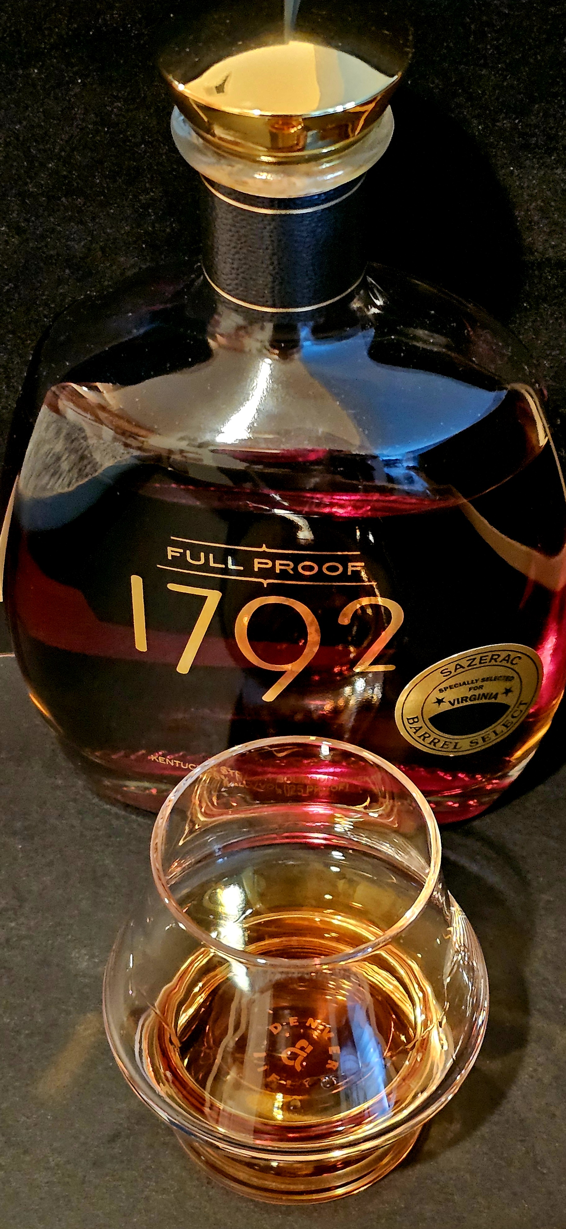 SHORT REVIEW: My 1st High Proof Bourbon – 1792 Full Proof (Virginia ABC Single Barrel, 2024)