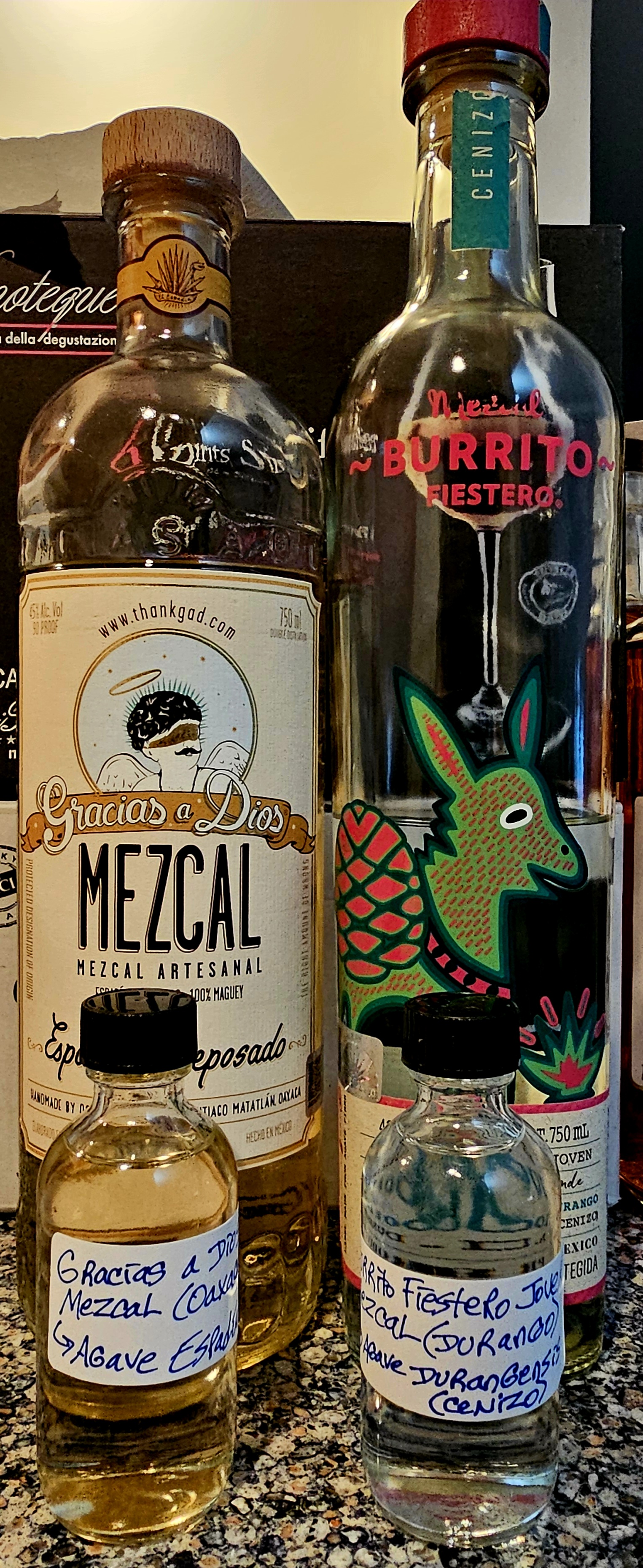 Sharing is Caring: Mezcal Samples for a Work Colleague