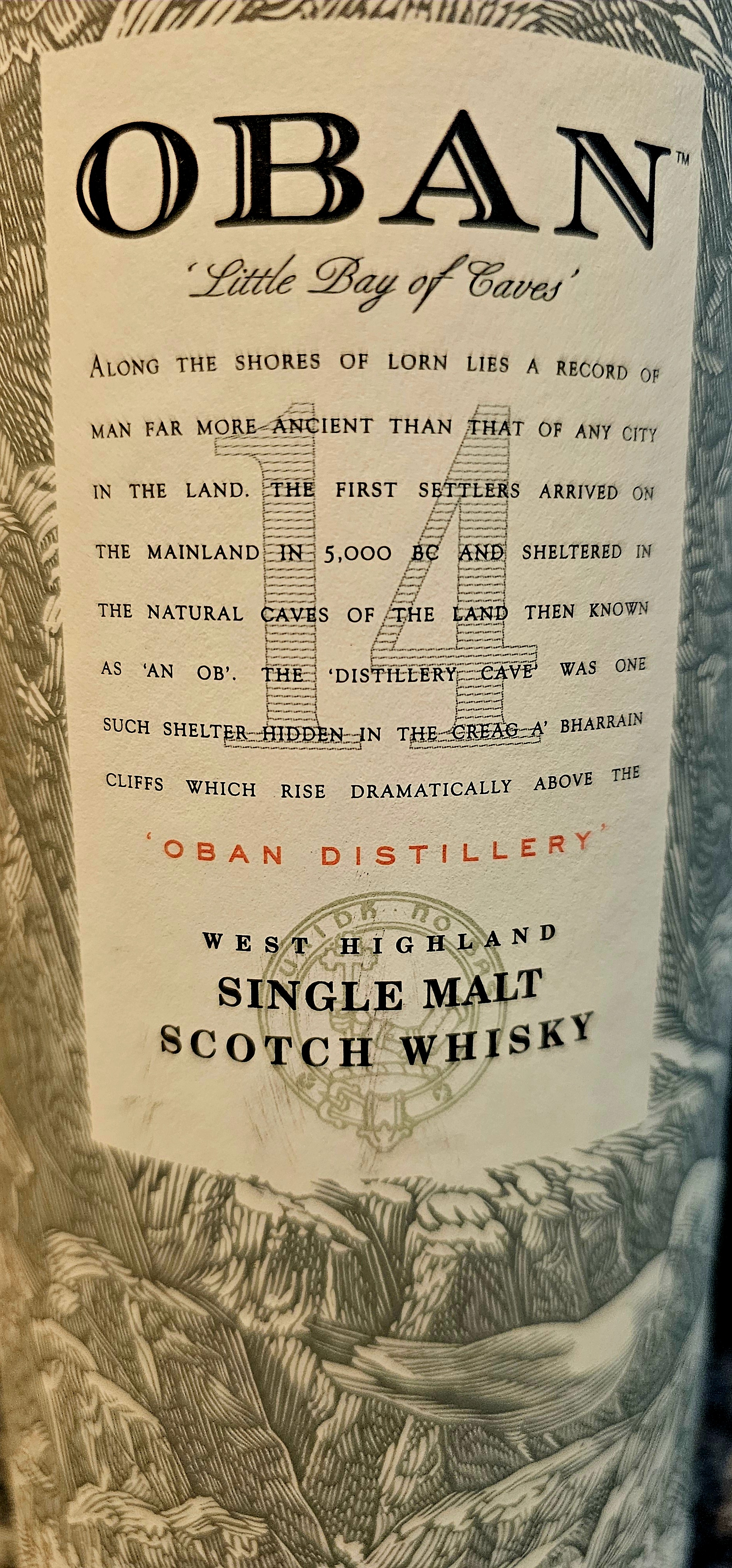 SHORT REVIEW: Oban 14 Years Old Single Malt Scotch Whisky