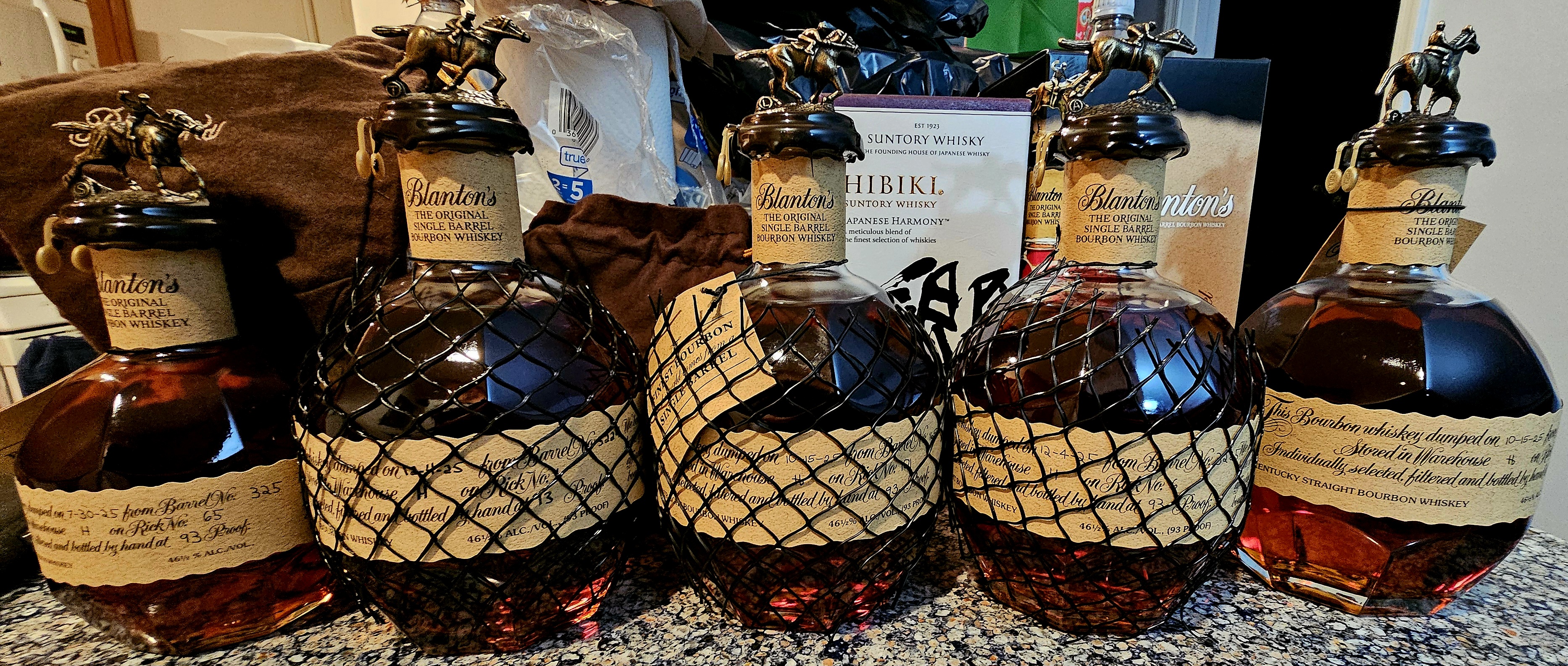 Restocking Blanton’s Reserves for a Friend Before Christmas