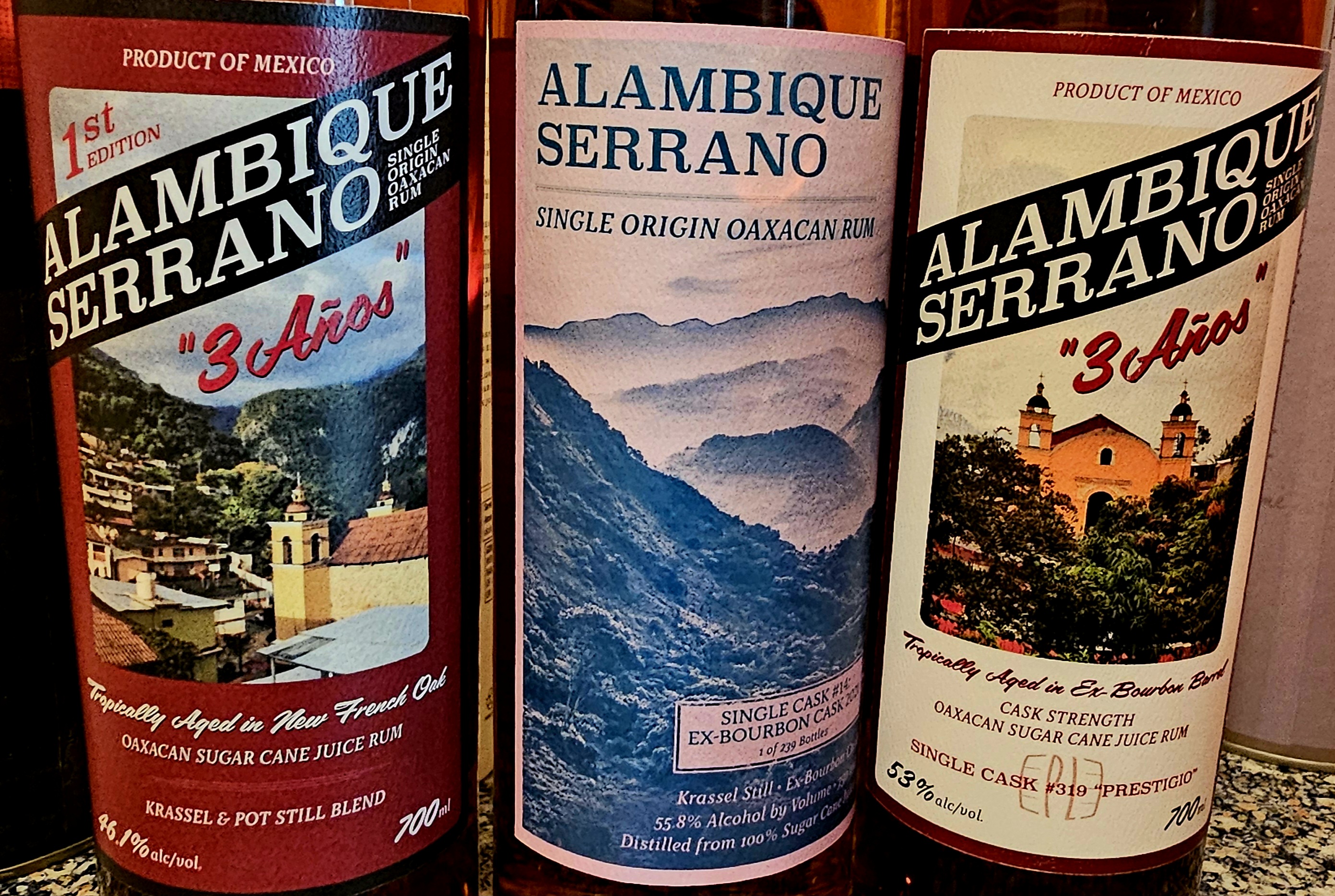 NEW BOTTLE HIGHLIGHT SERIES:  Exploring Rums with Alambique Serrano from Oaxaca