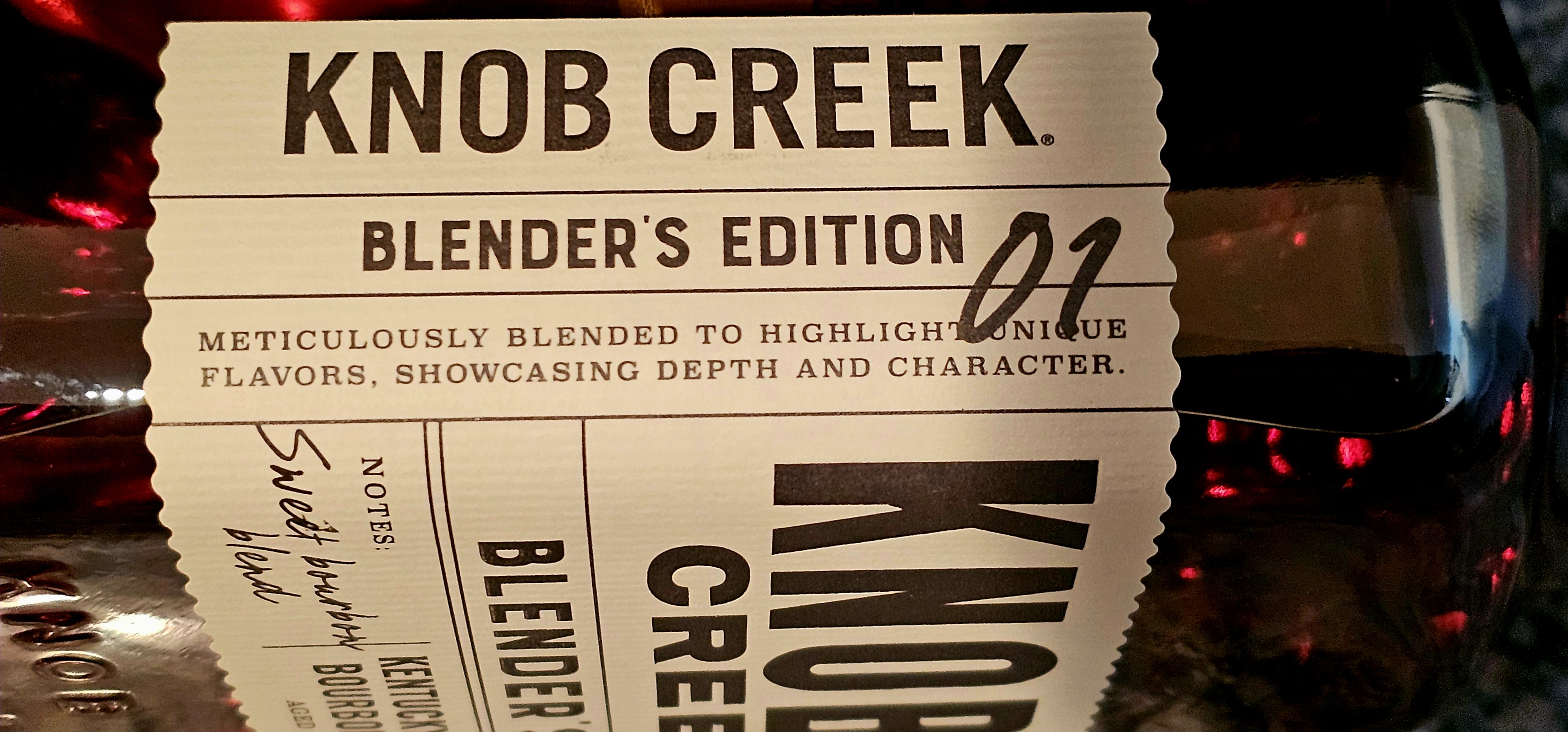 NEW BOTTLE HIGHLIGHT SERIES: Knob Creek Blender’s Edition – Batch 1 (10 Year) Bourbon
