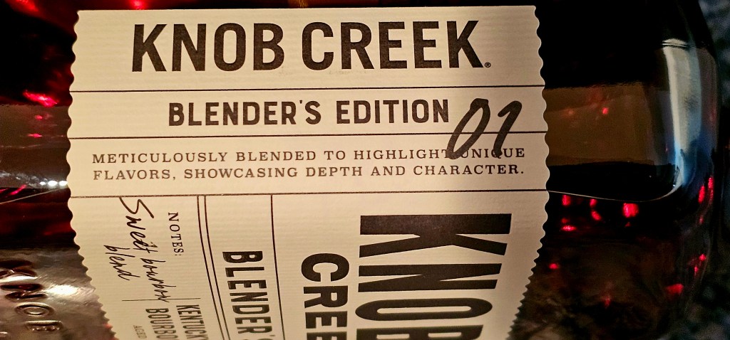 NEW BOTTLE HIGHLIGHT SERIES: Knob Creek Blender’s Edition – Batch 1 (10 Year)&nbsp;Bourbon