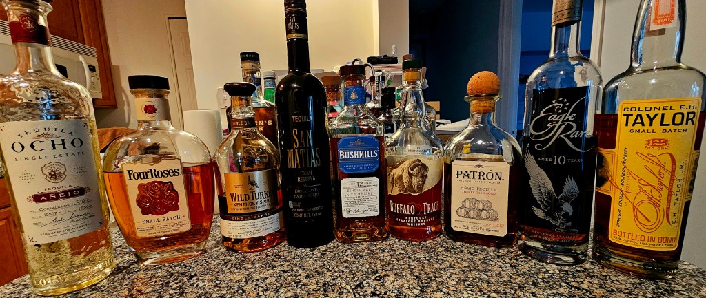 Bottle Line-up for Post Elective Course Closing Student Social