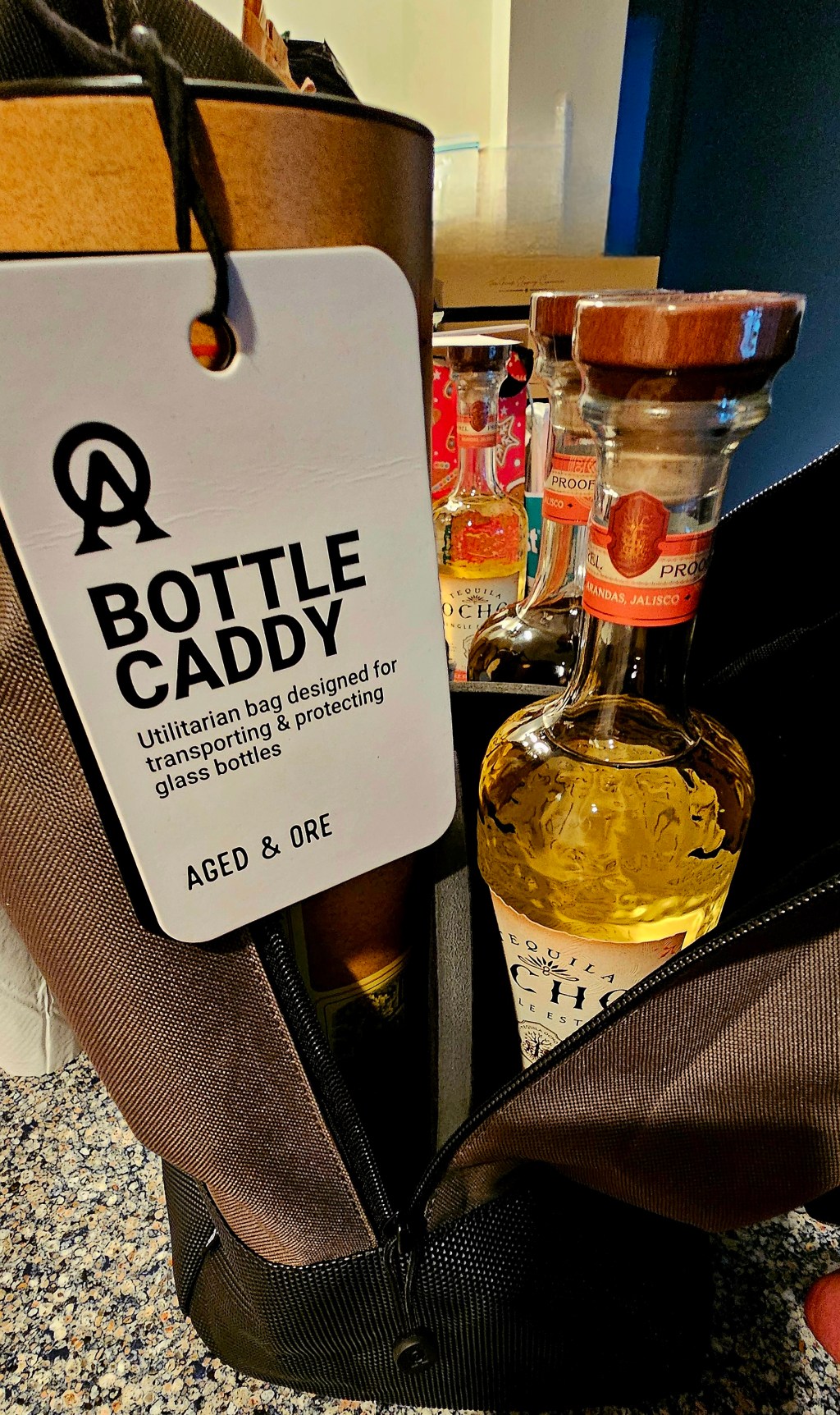 Aged & Ore Bottle Caddy: Streamlining Bottle Share&nbsp;Logistics