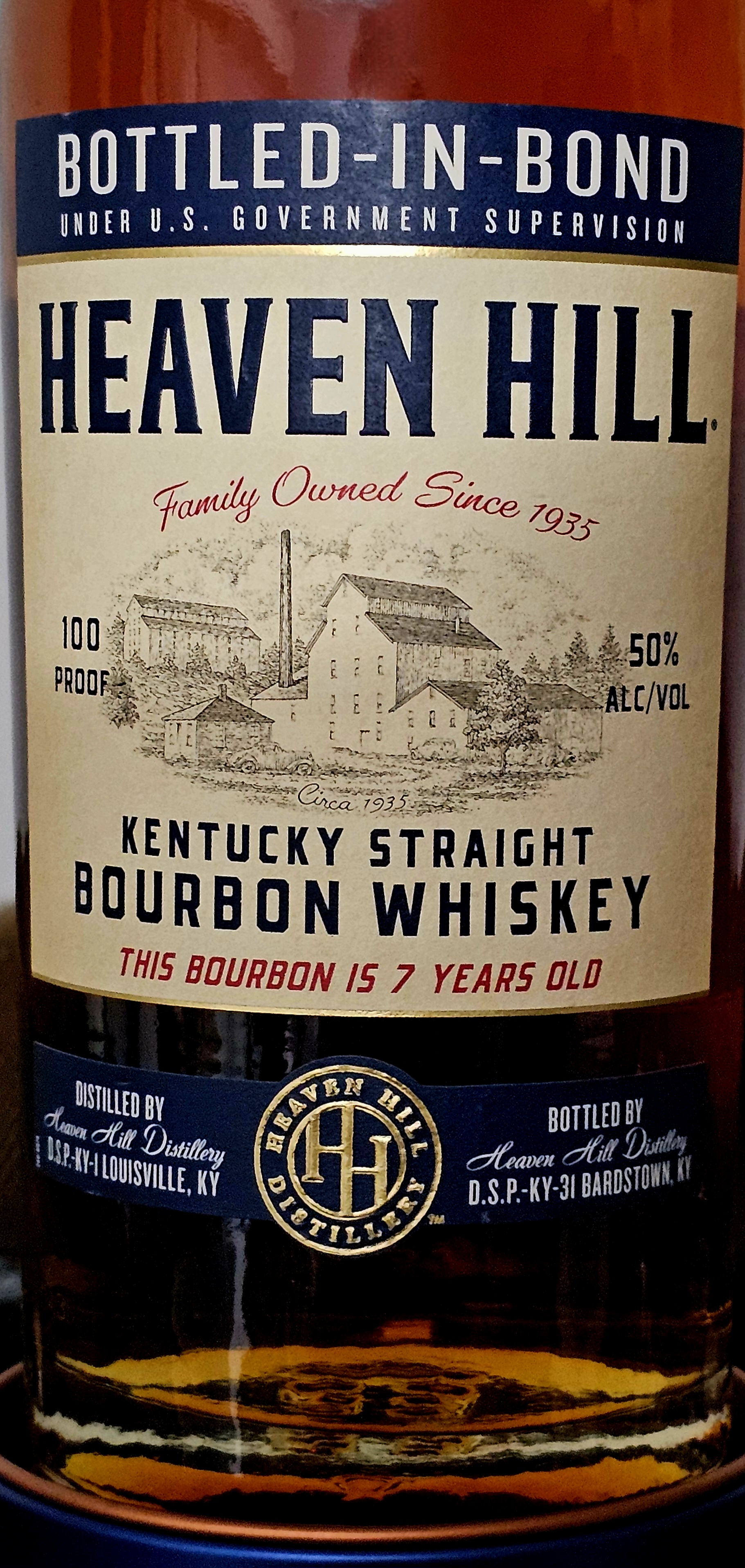 When Aliens Ask About Bourbon: Heaven Hill Bottled in Bond 7-Year