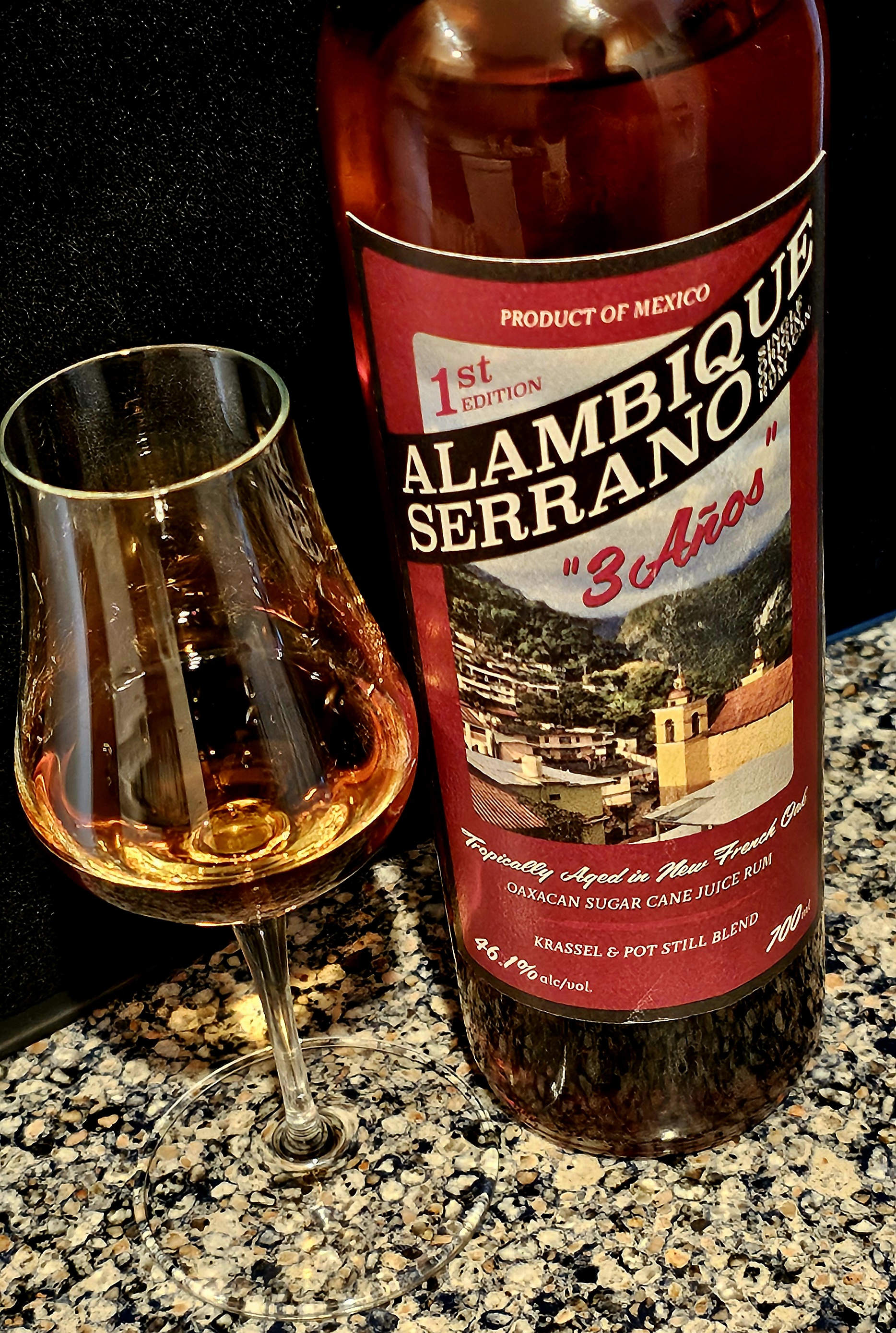 NEW BOTTLE HIGHLIGHT SERIES: Alambique Serrano 3 Años Single Origin Oaxacan Rum (Edition #1)