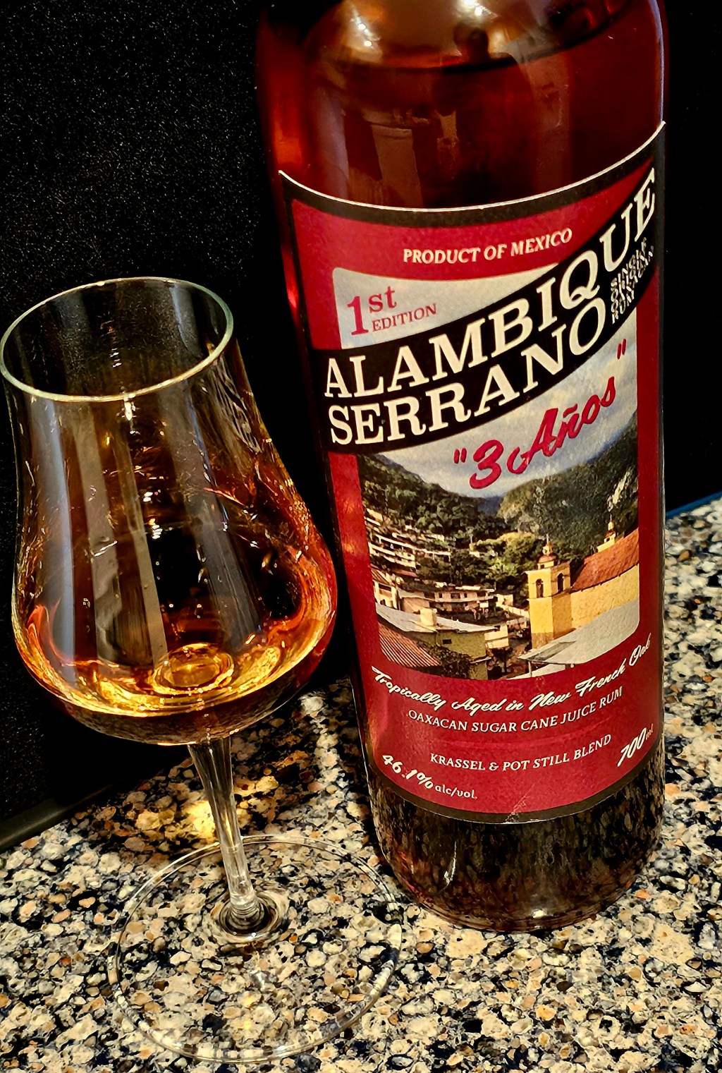 NEW BOTTLE HIGHLIGHT SERIES: Alambique Serrano 3 Años Single Origin Oaxacan Rum (Edition #1)