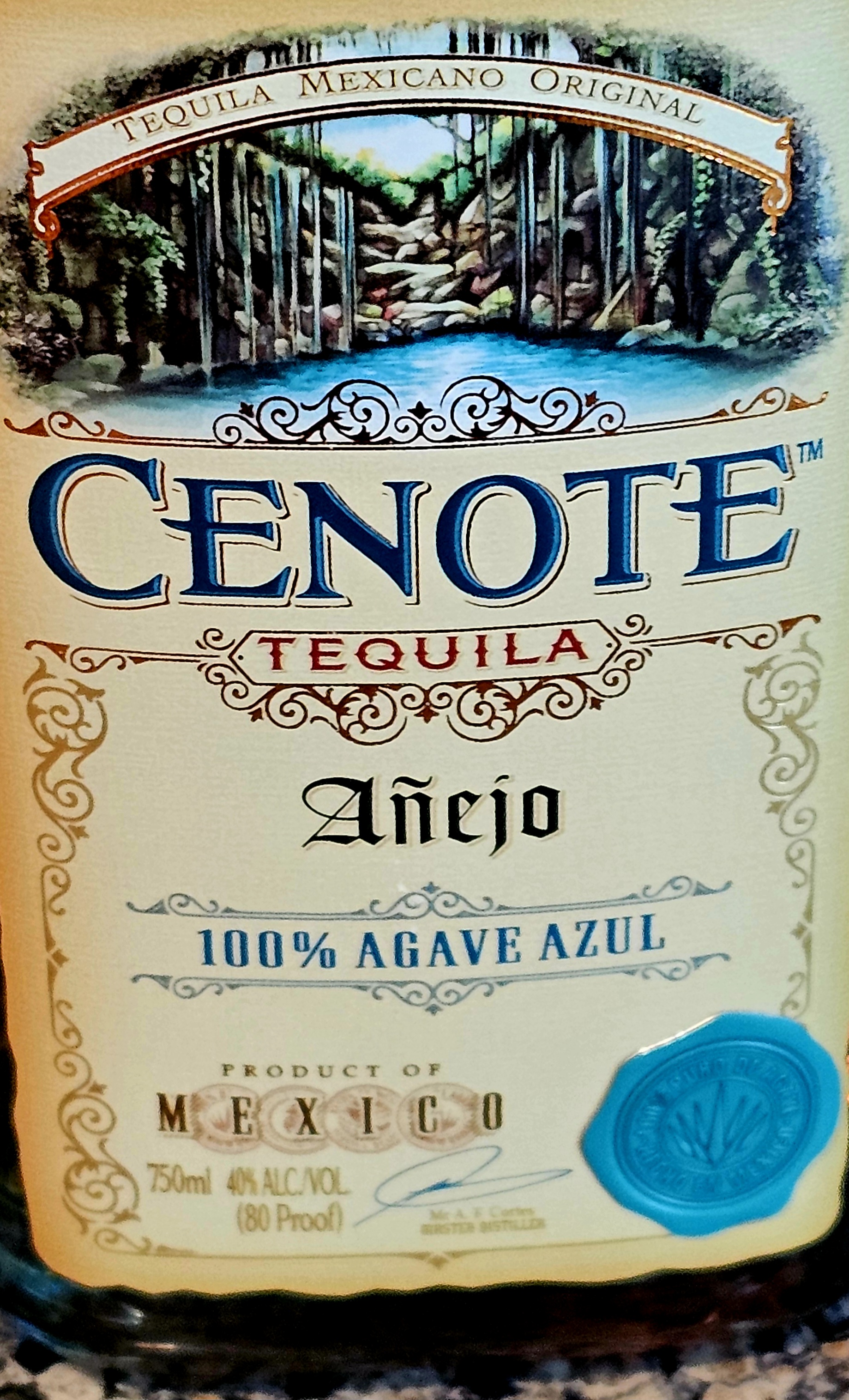 SHORT REVIEW: Cenote Añejo Tequila