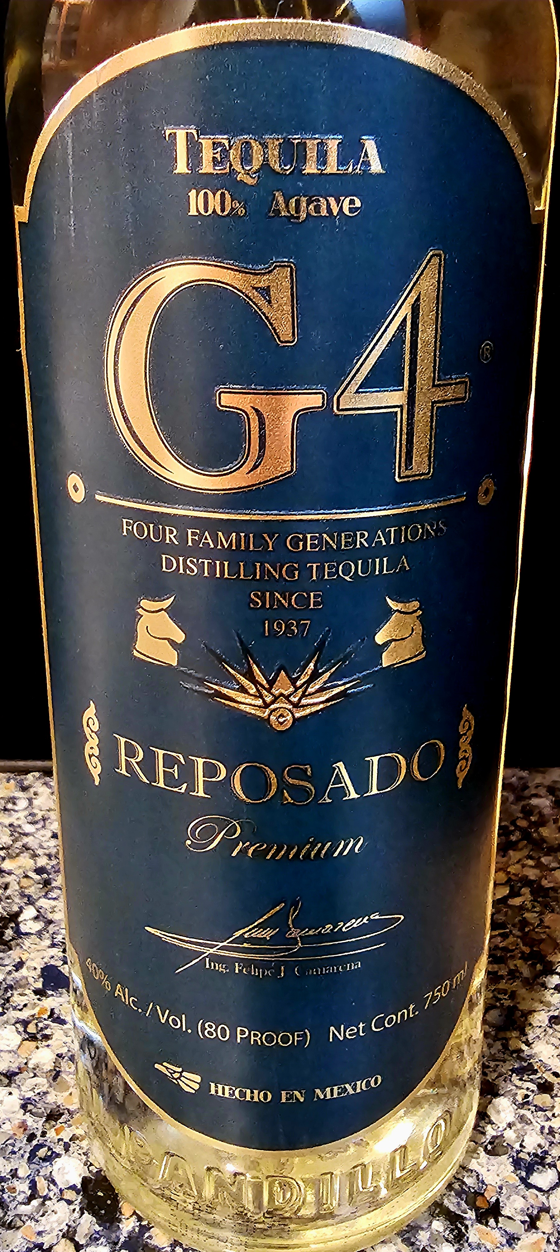 NEW BOTTLE HIGHLIGHT SERIES: G4 Reposado Tequila (Lote #LG0028RE; 2025)