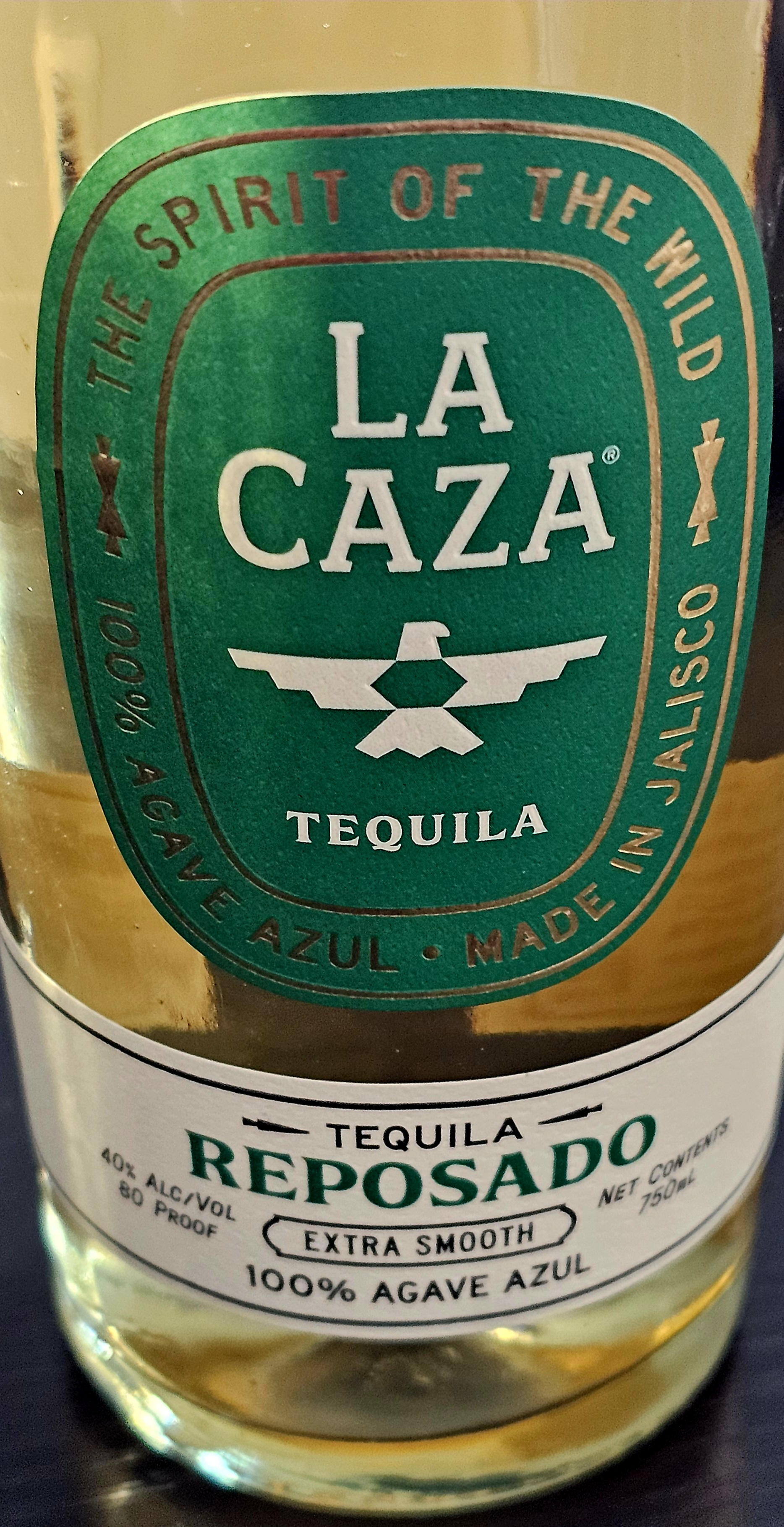 NEW BOTTLE HIGHLIGHT SERIES: La Caza Tequila Reposado (lote #2)