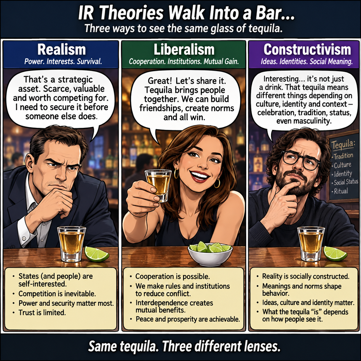 International Relations Theory & Tequila